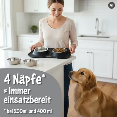 KaraLuna Doppelnapf Set KaraLuna Doppelnapf Set