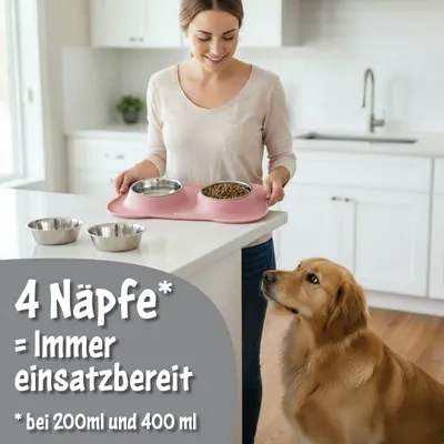 KaraLuna Doppelnapf Set