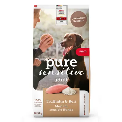 MERA PURE Sensitive - Croquettes Chien - Dinde & Riz