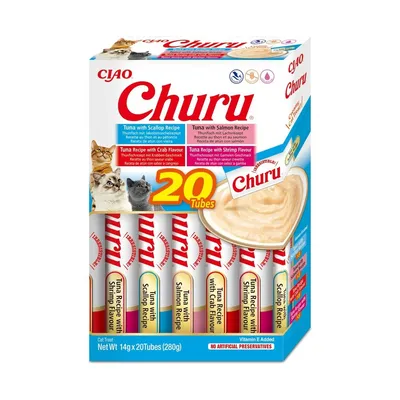 Churu Cat Variedades De Atún Con Marisco