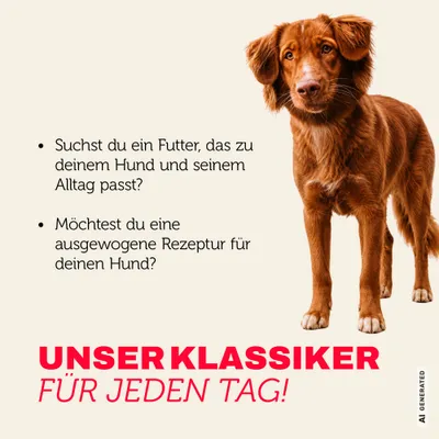 Mera Hundefutter Trocken mit Geflügel