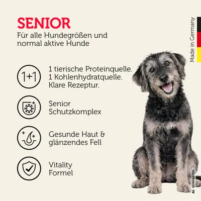Mera Hundefutter Senior Truthahn & Reis