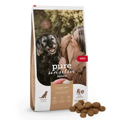 Mera Hundefutter Senior Truthahn & Reis