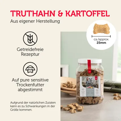 Mera Hundeleckerlis Truthahn & Kartoffel Mera Hundeleckerlis Truthahn & Kartoffel