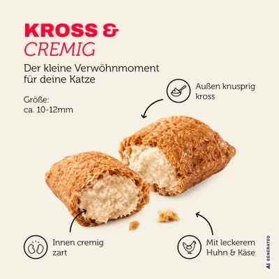 Mera Katzenleckerlis Crunch & Soft Huhn