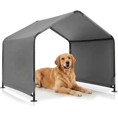 GIANTEX Hundehütte Outdoor, 128 x 118 x 108 cm GIANTEX Hundehütte Outdoor, 128 x 118 x 108 cm
