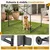 GIANTEX Hundehütte Outdoor, 128 x 118 x 108 cm GIANTEX Hundehütte Outdoor, 128 x 118 x 108 cm