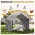 GIANTEX Hundehütte Outdoor, 128 x 118 x 108 cm GIANTEX Hundehütte Outdoor, 128 x 118 x 108 cm