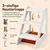 GIANTEX Hundetreppe 3 Stufen, Hunde & Katzen, 54 x 33 x 48 cm