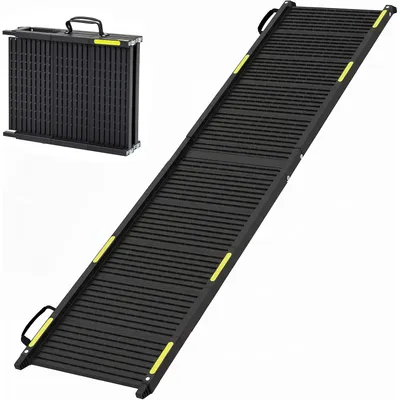 GIANTEX Rampa de acceso para perros 164 X 41 CM, carga 100 KG GIANTEX Rampa de acceso para perros 164 X 41 CM, carga 100 KG