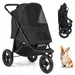 GIANTEX faltbarer Hundebuggy, Haustier-Katzenbuggy