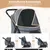 GIANTEX faltbarer Hundebuggy, Haustier-Katzenbuggy GIANTEX faltbarer Hundebuggy, Haustier-Katzenbuggy
