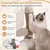 GIANTEX Arbre a Chat Design 132cm, Structure Métal, 4 Niveaux, Beige GIANTEX Arbre a Chat Design 132cm, Structure Métal, 4 Niveaux, Beige