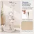 GIANTEX Arbre a Chat Hauteur 150CM en Housse Peluche Lavable Intérieur GIANTEX Arbre a Chat Hauteur 150CM en Housse Peluche Lavable Intérieur