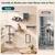 GIANTEX Étagères Murales pour Chat en Bois, 5 Pièces, Charge 20KG GIANTEX Étagères Murales pour Chat en Bois, 5 Pièces, Charge 20KG