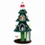 GIANTEX Arbre a Chat 138CM Forme Sapin de Noël avec 2 Niches GIANTEX Arbre a Chat 138CM Forme Sapin de Noël avec 2 Niches