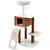 GIANTEX Arbre a Chat Moderne en Bois, Tour de Jeux pour Chat Multiniveaux GIANTEX Arbre a Chat Moderne en Bois, Tour de Jeux pour Chat Multiniveaux
