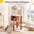 GIANTEX Arbre a Chat Moderne en Bois, Tour de Jeux pour Chat Multiniveaux GIANTEX Arbre a Chat Moderne en Bois, Tour de Jeux pour Chat Multiniveaux