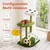 GIANTEX Arbre a Chat Design Football avec Griffoir en Sisal, 60x50x100 cm GIANTEX Arbre a Chat Design Football avec Griffoir en Sisal, 60x50x100 cm
