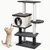 GIANTEX Arbre a Chat 99CM avec Griffoirs en Sisal, Condo Confortable GIANTEX Arbre a Chat 99CM avec Griffoirs en Sisal, Condo Confortable