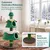 GIANTEX Arbre a Chat Sapin de Noel de 156CM avec 2 Condos, Coussin Amovible GIANTEX Arbre a Chat Sapin de Noel de 156CM avec 2 Condos, Coussin Amovible