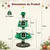 GIANTEX Arbre a Chat Sapin de Noel de 156CM avec 2 Condos, Coussin Amovible GIANTEX Arbre a Chat Sapin de Noel de 156CM avec 2 Condos, Coussin Amovible