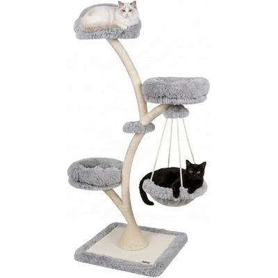 GIANTEX Arbre a Chat Design Hauteur 169CM Poteau en Sisal Peluche