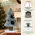GIANTEX Arbre a Chat de Noël, Hauteur 123CM GIANTEX Arbre a Chat de Noël, Hauteur 123CM