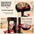 GIANTEX Arbre à Chat Multi-Niveaux Hauteur 178CM, Noir et Rouge