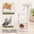 GIANTEX Arbre a Chat Interieur 105cm avec Condo, Planche à Gratter GIANTEX Arbre a Chat Interieur 105cm avec Condo, Planche à Gratter