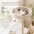 GIANTEX Arbre a Chat Interieur 105cm avec Condo, Planche à Gratter GIANTEX Arbre a Chat Interieur 105cm avec Condo, Planche à Gratter