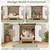GIANTEX Meuble Litiere Chat en Forme de Maison, 50 x 48,5 x 100CM GIANTEX Meuble Litiere Chat en Forme de Maison, 50 x 48,5 x 100CM