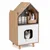 GIANTEX Meuble Litiere Chat en Forme de Maison, 50 x 48,5 x 100CM GIANTEX Meuble Litiere Chat en Forme de Maison, 50 x 48,5 x 100CM