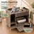 GIANTEX Mueble de Arenero para Gatos 80 x 46 x 64,5 cm GIANTEX Mueble de Arenero para Gatos 80 x 46 x 64,5 cm
