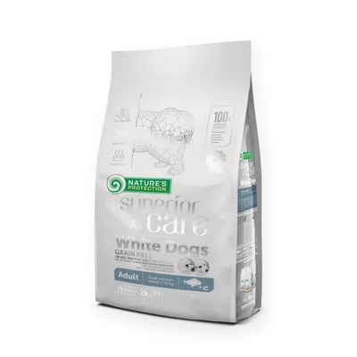 Nature's Protection White Dog pienso pescado blanco perros adultos pequeños Nature's Protection White Dog pienso pescado blanco perros adultos pequeños