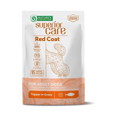 Nature's Protection Red Dog sobres atún perros