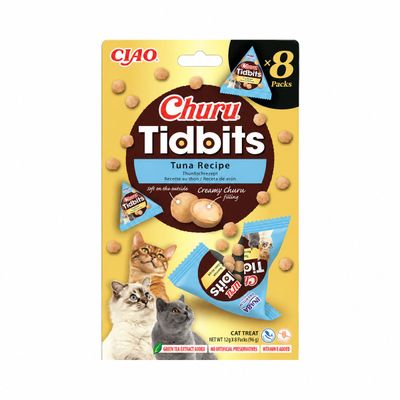 Inaba Churu Tidbits Atún Bocaditos Rellenos para gatos