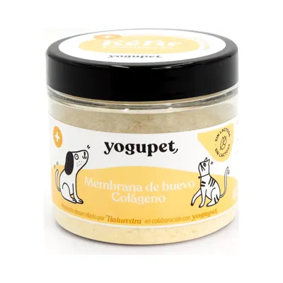 Yogupet Kéfir liofilizado con colágeno y huevo para perros y gatos Yogupet Kéfir liofilizado con colágeno y huevo para perros y gatos