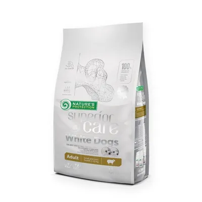Nature's Protection White Dog pienso cordero perros adultos pequeños Nature's Protection White Dog pienso cordero perros adultos pequeños