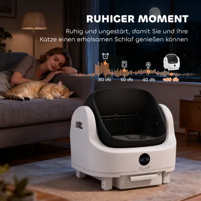PawHut Selbstreinigende Katzenklo PawHut Selbstreinigende Katzenklo