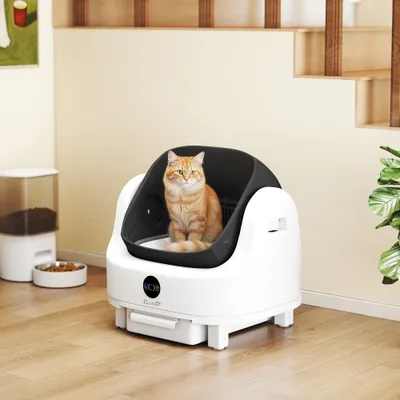 PawHut Selbstreinigende Katzenklo PawHut Selbstreinigende Katzenklo
