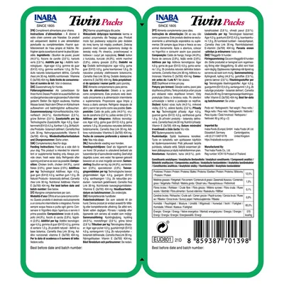 Inaba Churu Twin Packs Pollo con Verduras en Caldo para perros Inaba Churu Twin Packs Pollo con Verduras en Caldo para perros