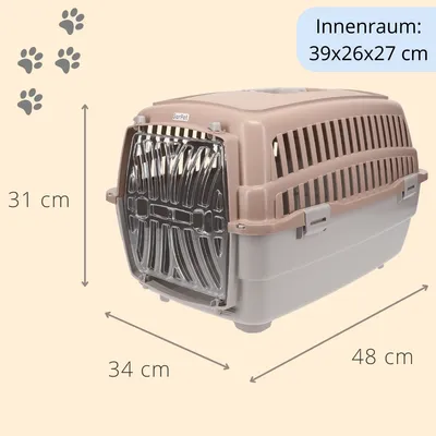 GarPet Transportbox Hunde Katzen Kaninchen Hundebox Katzenbox
