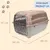 GarPet Transportbox Hunde Katzen Kaninchen Hundebox Katzenbox GarPet Transportbox Hunde Katzen Kaninchen Hundebox Katzenbox
