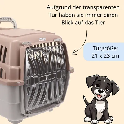 GarPet Transportbox Hunde Katzen Kaninchen Hundebox Katzenbox GarPet Transportbox Hunde Katzen Kaninchen Hundebox Katzenbox