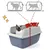 GarPet 2er Set Katzenklo Hoher Rand Extra hohe Katzentoilette GarPet 2er Set Katzenklo Hoher Rand Extra hohe Katzentoilette