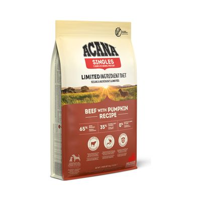 Acana Singles pienso de vacuno con calabaza para perros