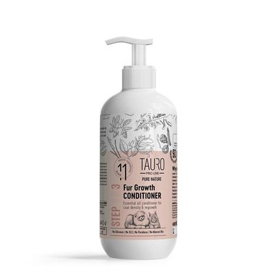 Tauro Pro Line acondicionador crecimiento del pelo para perros y gatos