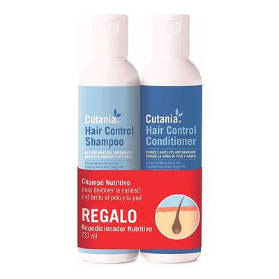 Vetnova Cutania Hair Control pack champú y acondicionador