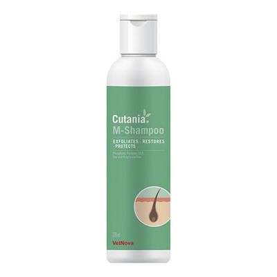 Vetnova Cutania M-Shampoo champú secante sin fragancia